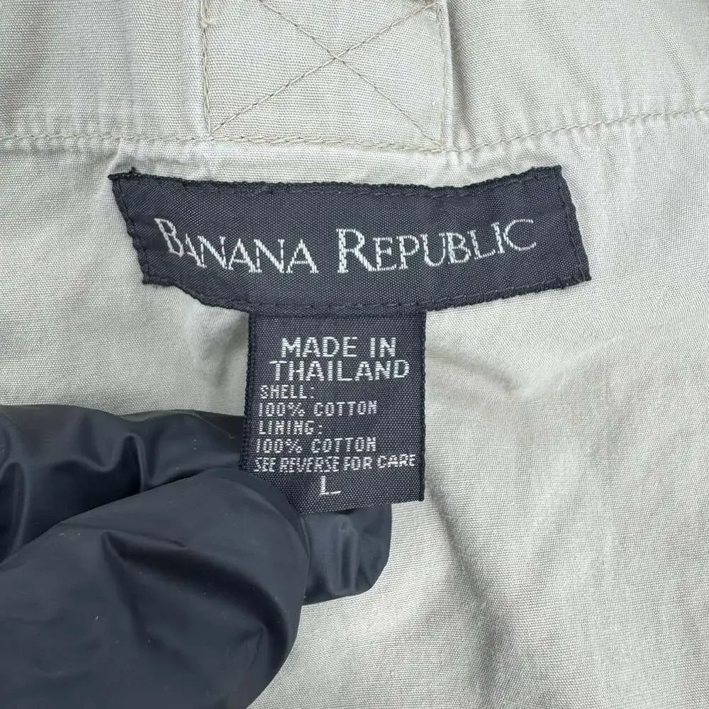 Vintage Banana Republic Safari & Travel Multi-Pocket Utility Fishing Vest